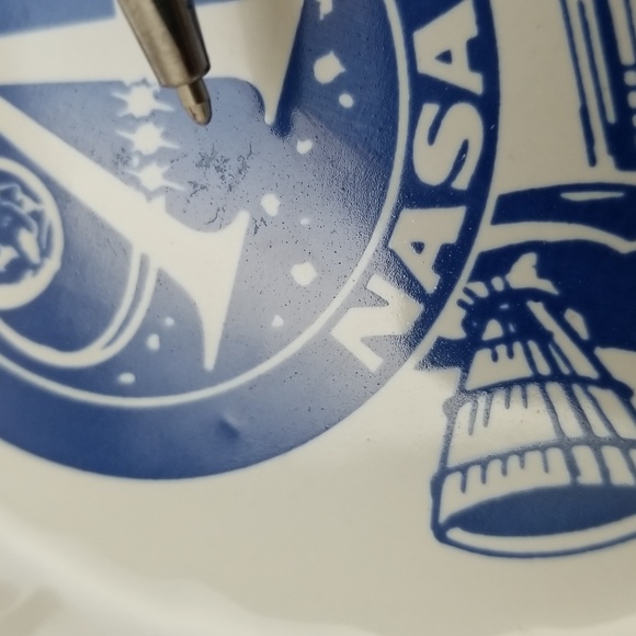 NASA Apollo 11 Men on the Moon Commemorative Salad Plate - Picture 16 of 16